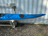 17'5" Zegul REVAL HV Touring A-Core 100% Honeycomb Fiberglass SEA KAYAK - British Style 🆕 BLUE