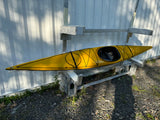 15’5” Murray Marine M155 Rigid Honeycomb Fiberglass Sea Kayak 🆕15ft 5in - AMBER YELLOW SEA KAYAK