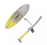 11’ Hobie MIRAGE ECLIPSE Inflatable Stand-Up Pedal Board | NEW + Accessories + BAG