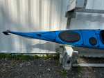 17’1” Zegul MIDI PERFORMANCE A-CORE 100% Fiberglass Sea Kayak -Sky Blue NEW