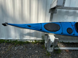 17’1” Zegul MIDI PERFORMANCE A-CORE 100% Fiberglass Sea Kayak -Sky Blue NEW